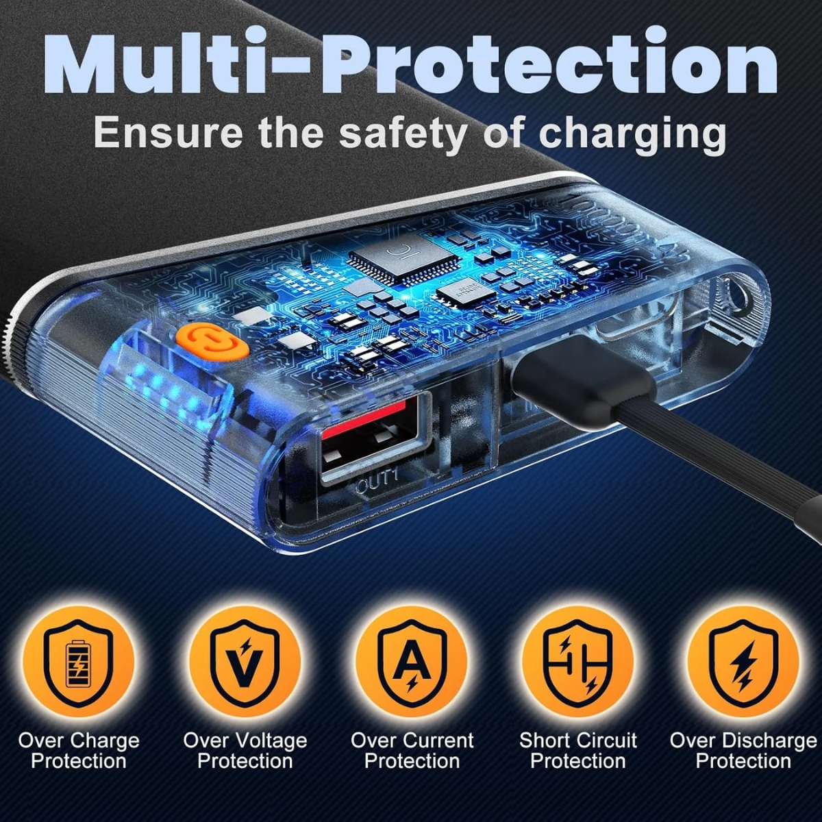 Portable Charger Power Bank, 10000mAh 22.5W PD Fast Charging - Image 3