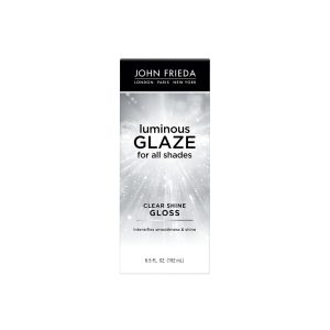 John Frieda Luminous Glaze Clear Shine Gloss, Anti-Fade, Safe for Color Treated Hair, 6.5 Ounces