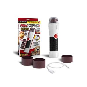 Bell+Howell PAWPERFECT Pet Nail Rotating File, Dog Nail Grinder Gentle and Trimmer